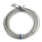 Fleet Engineers Cable Set, Roll-Up Door, Std, 125.00 In. Cable, 5/16 Cable Eye, 7 X 19 Stainless 025-01447 - alternate 1
